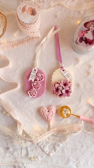 Targhetta in cera Profumata: doppio utilizzo