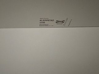 Armario Blanco IKEA KLEPPSTAD 117x55x176 cm
