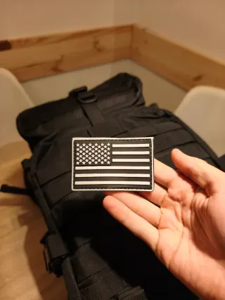 Mochila Táctica 50L Resistente Negra Nueva