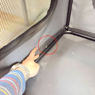 lionto Transportín Plegable 3XL 101x69x70 cm Gris