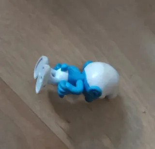 Pitufo azul figura de colección