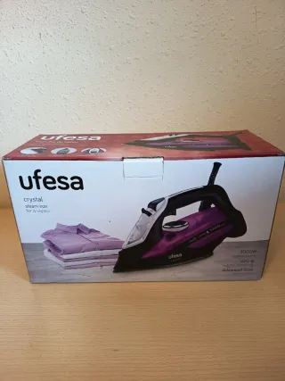 Plancha de Vapor Ufesa Cristal 3000W