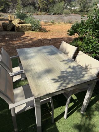 Mesas y sillas para terraza