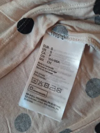 Set dolcevita H&M beige pois + jeans