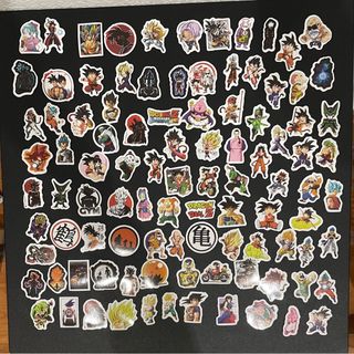 Lote 100 Pegatinas figuras Dragon Ball Z
