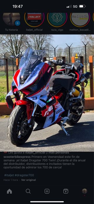 Italjet Dragster 700 Twin Edicion limitada