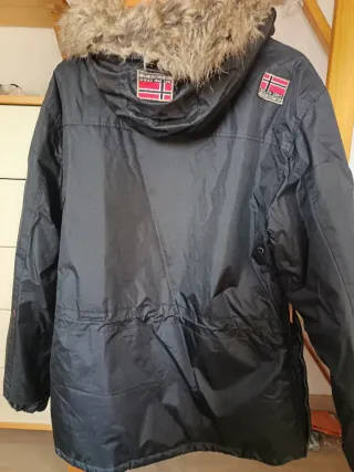 Chaqueta Geographical Norway Negra