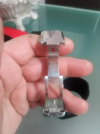 Reloj Lotus Hombre Negro Naranja