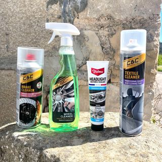 PACK completo de limpieza para vehículos