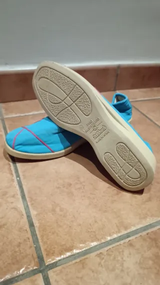 Zapatillas verano DelavalVerde azul T39