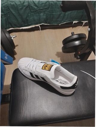 Adidas Superstar Blancas Talla 38.5