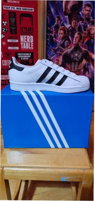 Adidas Superstar Blancas Talla 39