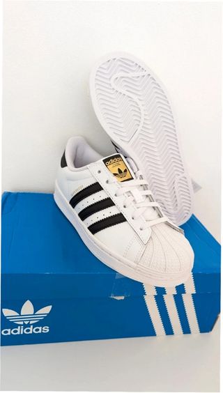 Adidas Superstar Blancas Negras Talla 42