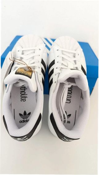 Adidas Superstar Blancas Negras Talla 42