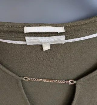 Salsa Talla M - Camiseta verde oliva manga larga