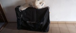 Camilla de masajes de madera plegable