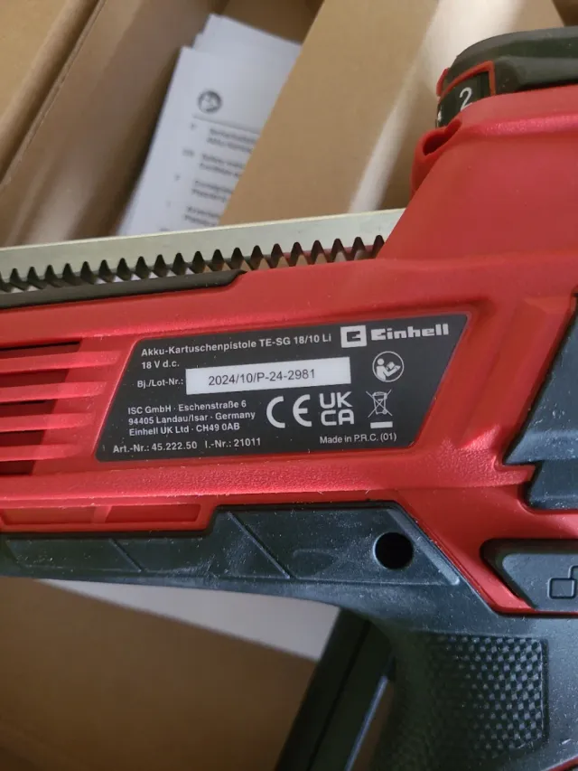 Pistola de silicona Einhell