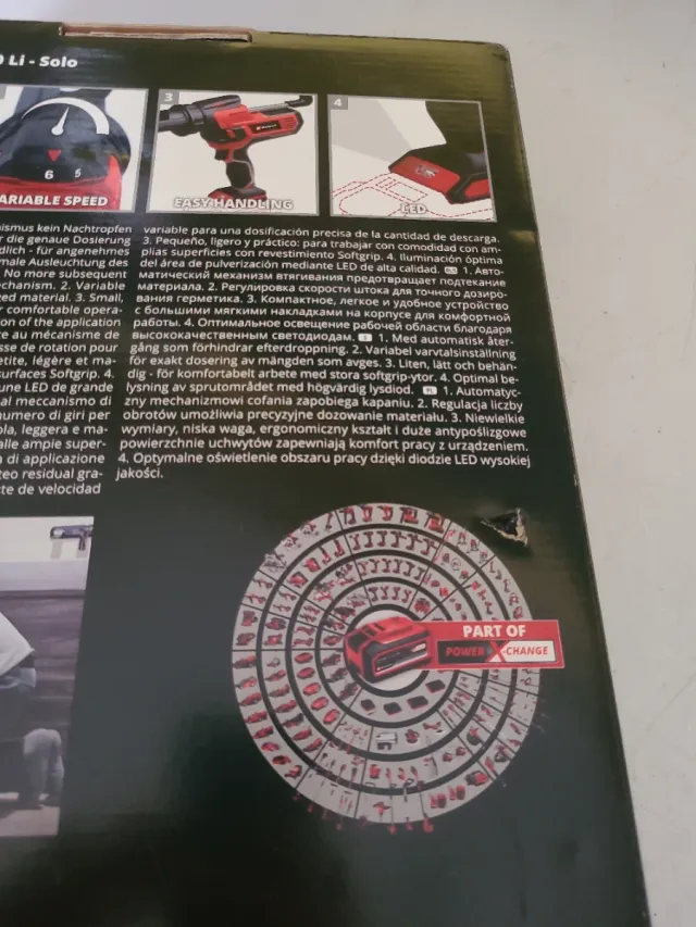 Pistola de silicona Einhell