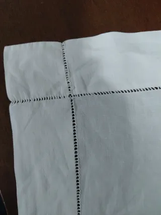 Tovaglia lino ricamata 210x170 cm