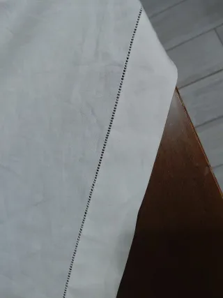 Tovaglia lino ricamata 210x170 cm