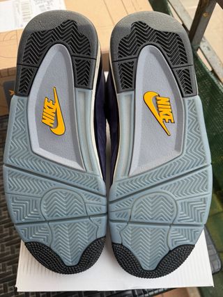 Air Jordan 4 Retro Lakers Viola Giallo 42.5