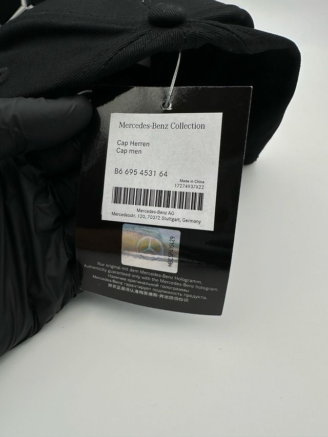 Gorra Silver bordada de Mercedes-Benz