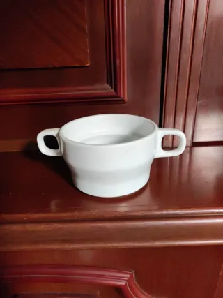 Juego consomé vintage Porcelanas Bidasoa