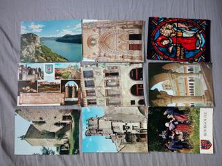 00076 Lote 90 Tarjetas Postales Francia