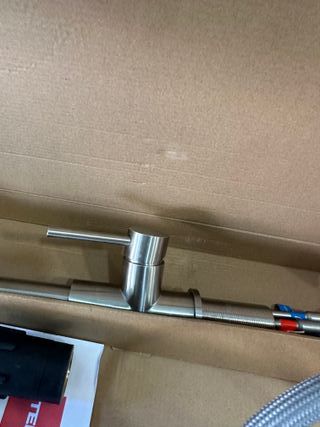 TEKA Grifo Cocina Monomando, Caño Alto Giratorio