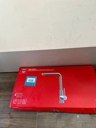 TEKA Grifo Cocina Monomando, Caño Alto Giratorio