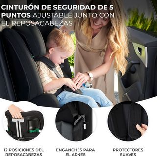 Kinderkraft SAFETY FIX 2 I-SIZE 75-150 cm