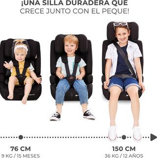Kinderkraft SAFETY FIX 2 I-SIZE 75-150 cm