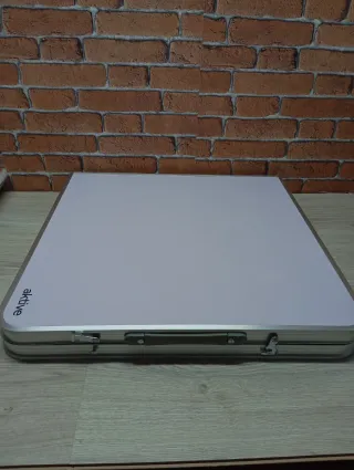 AKTIVE Mesa plegable, 120x60x60/70 cm, Altura ajus