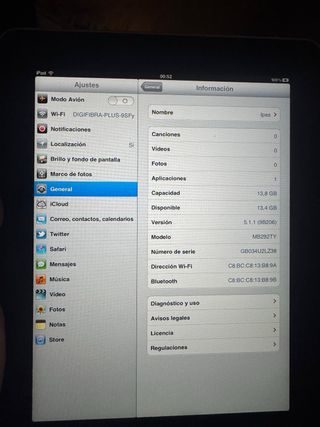 Apple iPad Plata 16GB