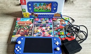 Nintendo Switch Lite + 3 juegos