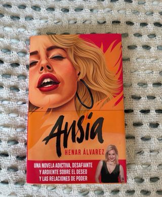 Libro Ansia. Henar Álvarez.