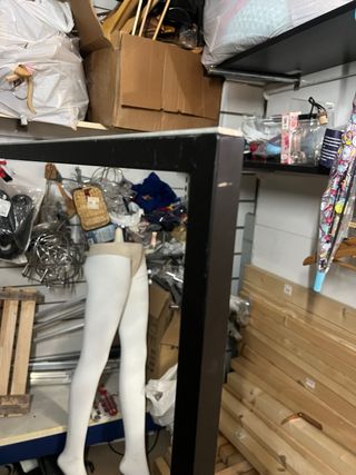 Burro expositor metálico