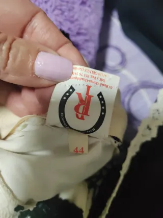 Vestido Flamenca Blanco y Negro