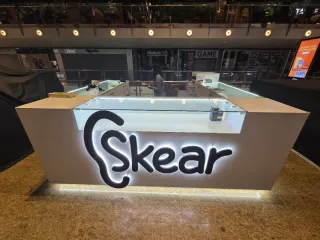 Stand comercial modular versátil