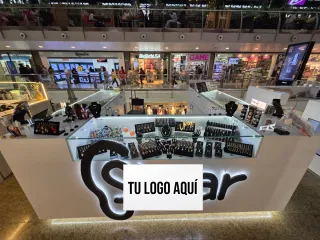 Stand comercial modular versátil