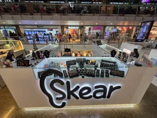 Stand comercial modular versátil