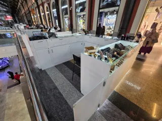 Stand comercial modular versátil