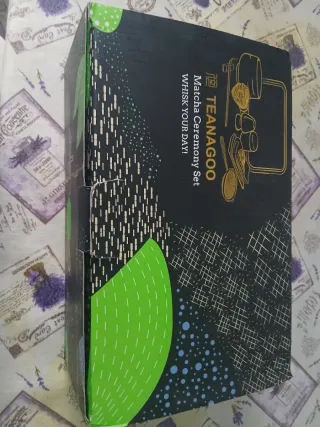 Kit completo para hacer te matcha sin  usar