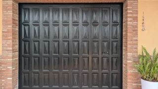 Portón de hierro forjado 272 cm largo x 229 cm alt