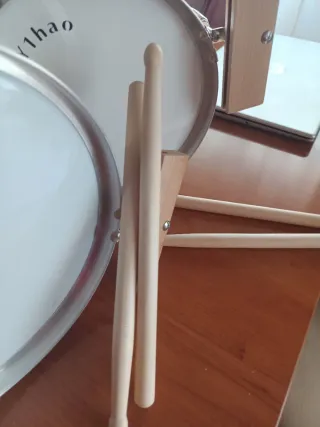 Pack de 2 Tambores Infantiles con Baquetas