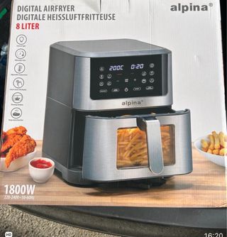 Friggitrice ad aria 8L Alpina