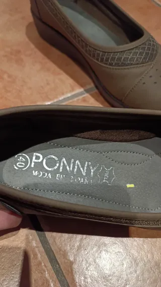 Mocasines Ponny piel marrón T40