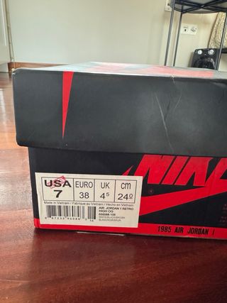 Nike Air Jordan 1 Mocha Talla 38