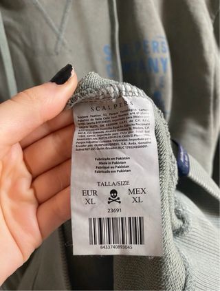 sudadera con capucha de scalpers
