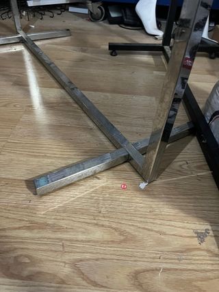 Burro metálico para ropa